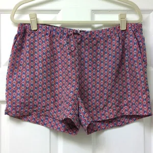 10 Crosby Derek Lam Silk Soft  Geometric Shorts S