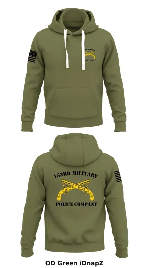 153rd Military Police Company Store 1  Core Men's Hooded Performance Sweatshirt - iDnapZ