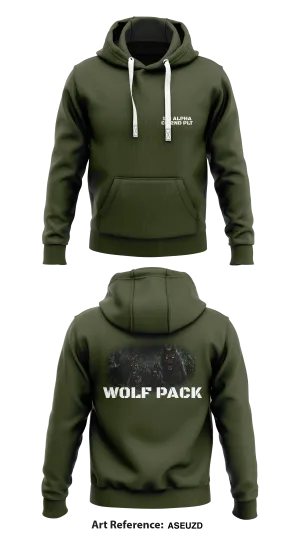 1/8 Alpha co 2nd plt Store 1  Core Men's Hooded Performance Sweatshirt - aSeuzD