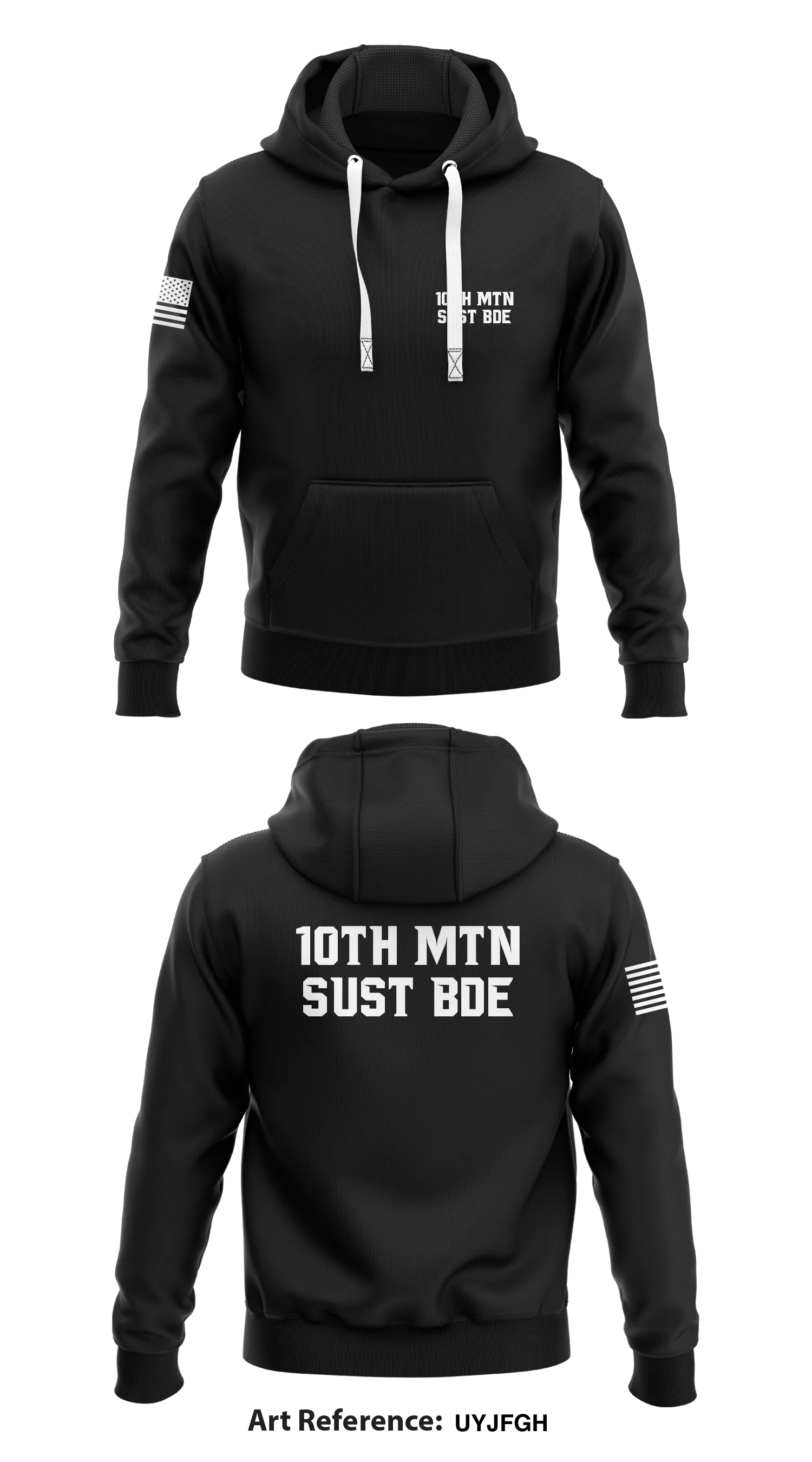 1th MTN SUST BDE Store 1  Core Men's Hooded Performance Sweatshirt - UYjfGH