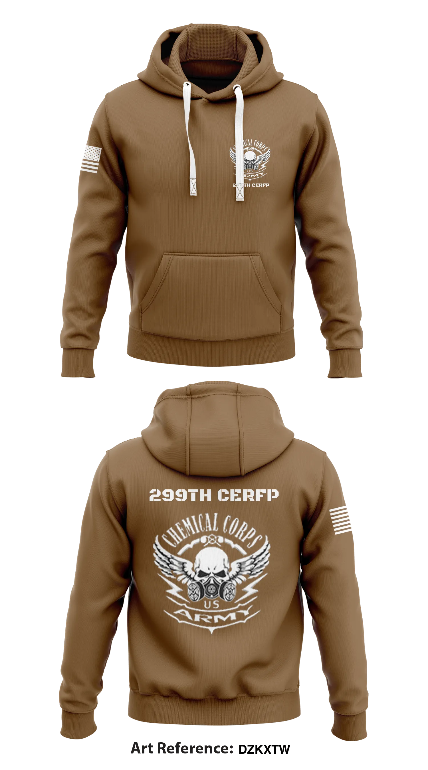 299th. Chemical Company  Store 1  Core Men's Hooded Performance Sweatshirt - DZkXTw