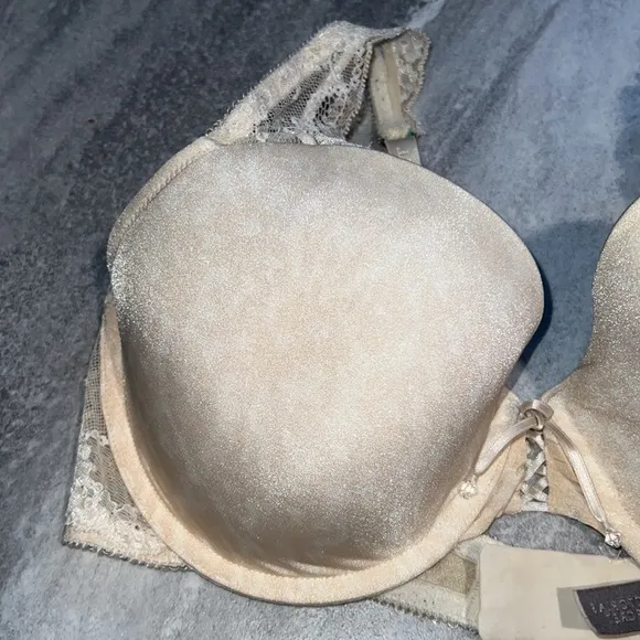 3 Corset Demi bras limited edition 36D red brown cream