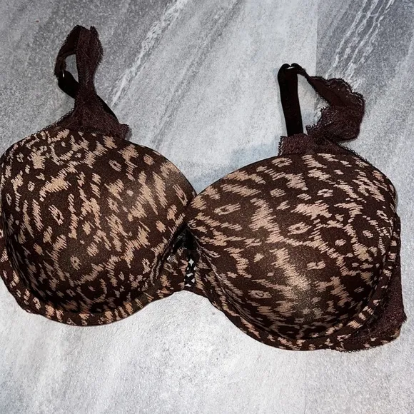 3 Corset Demi bras limited edition 36D red brown cream
