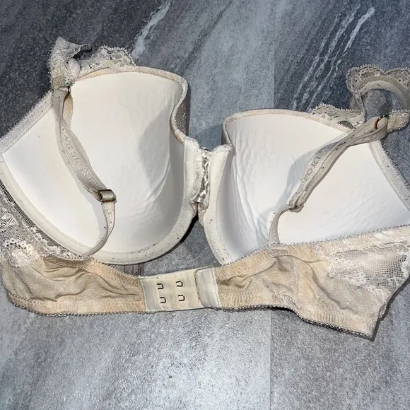 3 Corset Demi bras limited edition 36D red brown cream