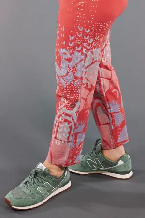 3167 Crop Legging Corallium-P