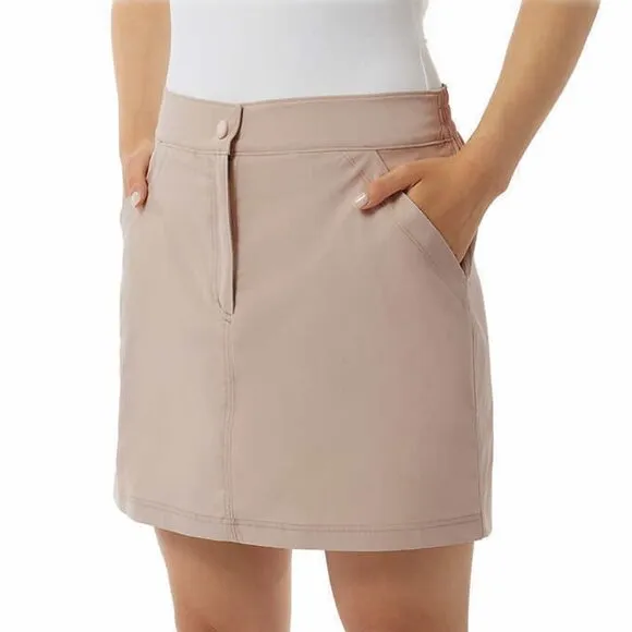 32‎ Degrees Ladies' Tech Skort Beige