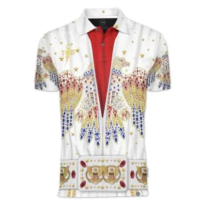 3D Elvis Presley Custom Cosplay Polo Shirts T-Shirts Apparel QT207020