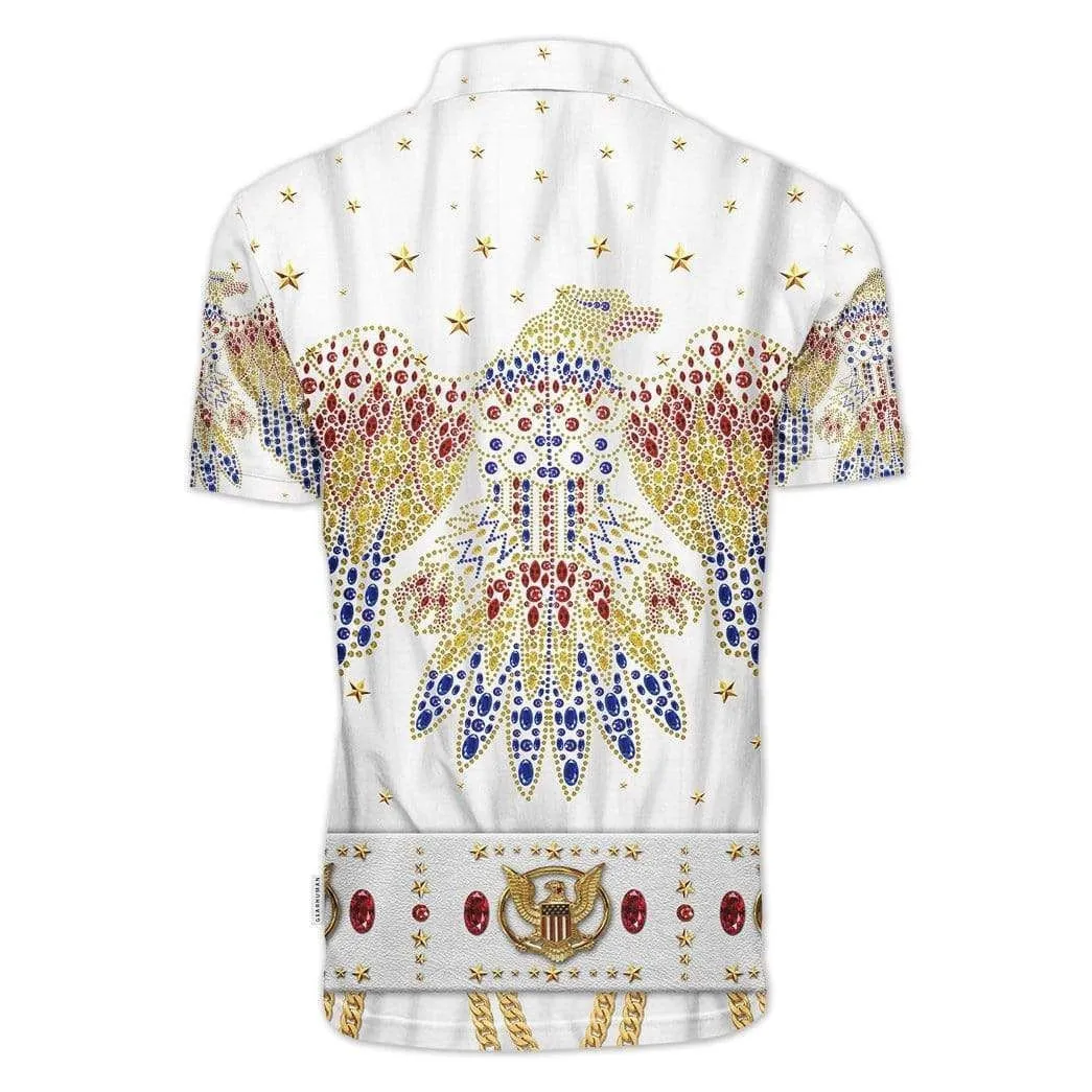 3D Elvis Presley Custom Cosplay Polo Shirts T-Shirts Apparel QT207020