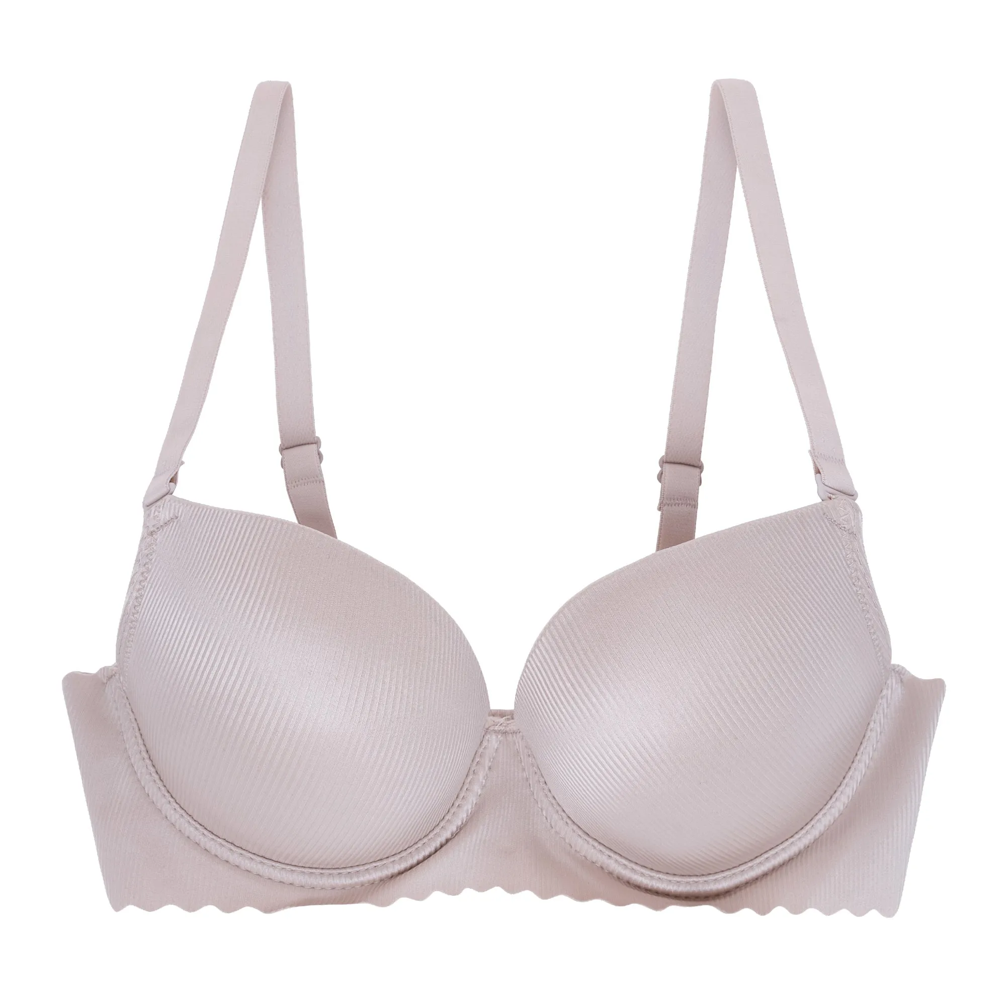 6 Pack Light Push Up Balconette Bras