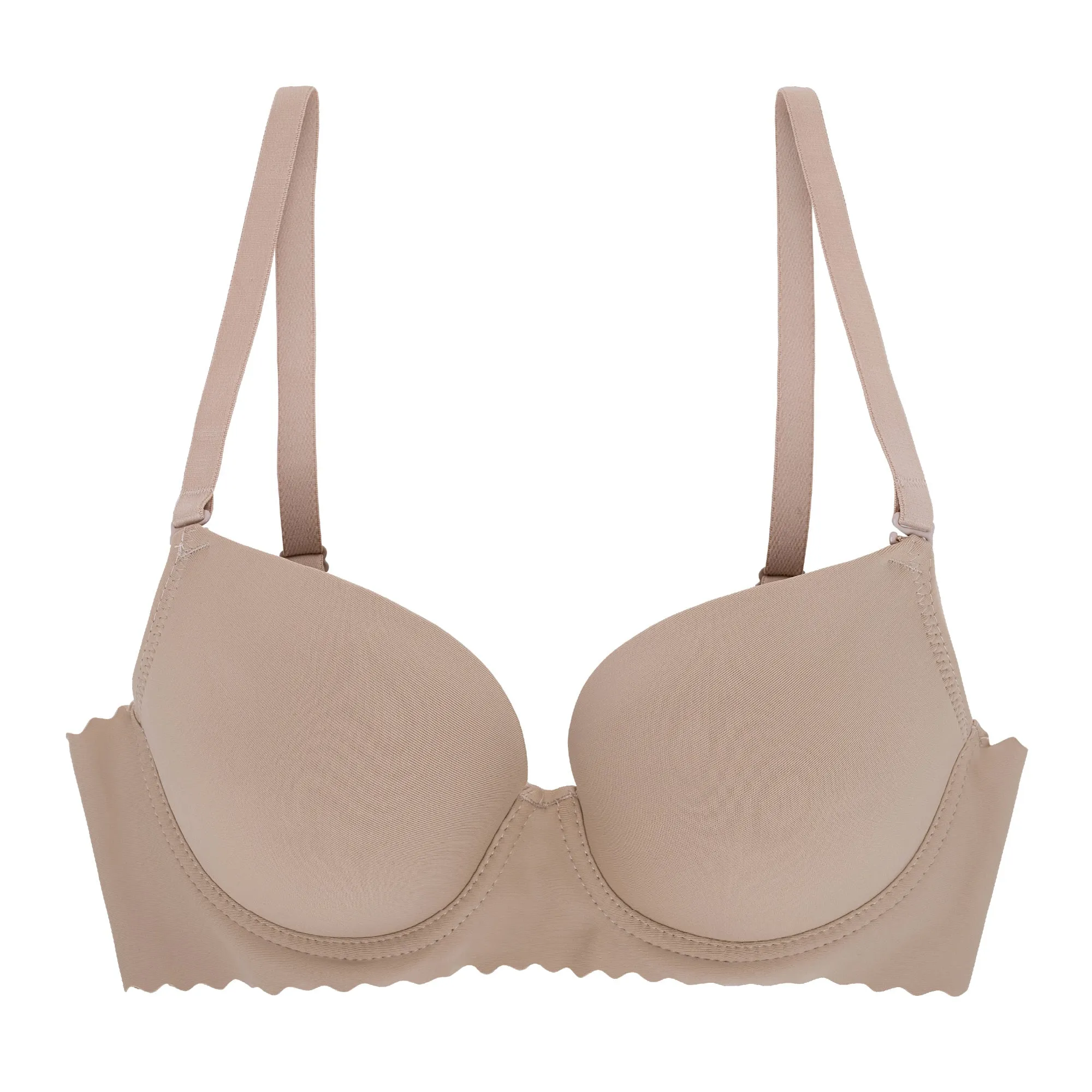 6 Pack Light Push Up Balconette Bras