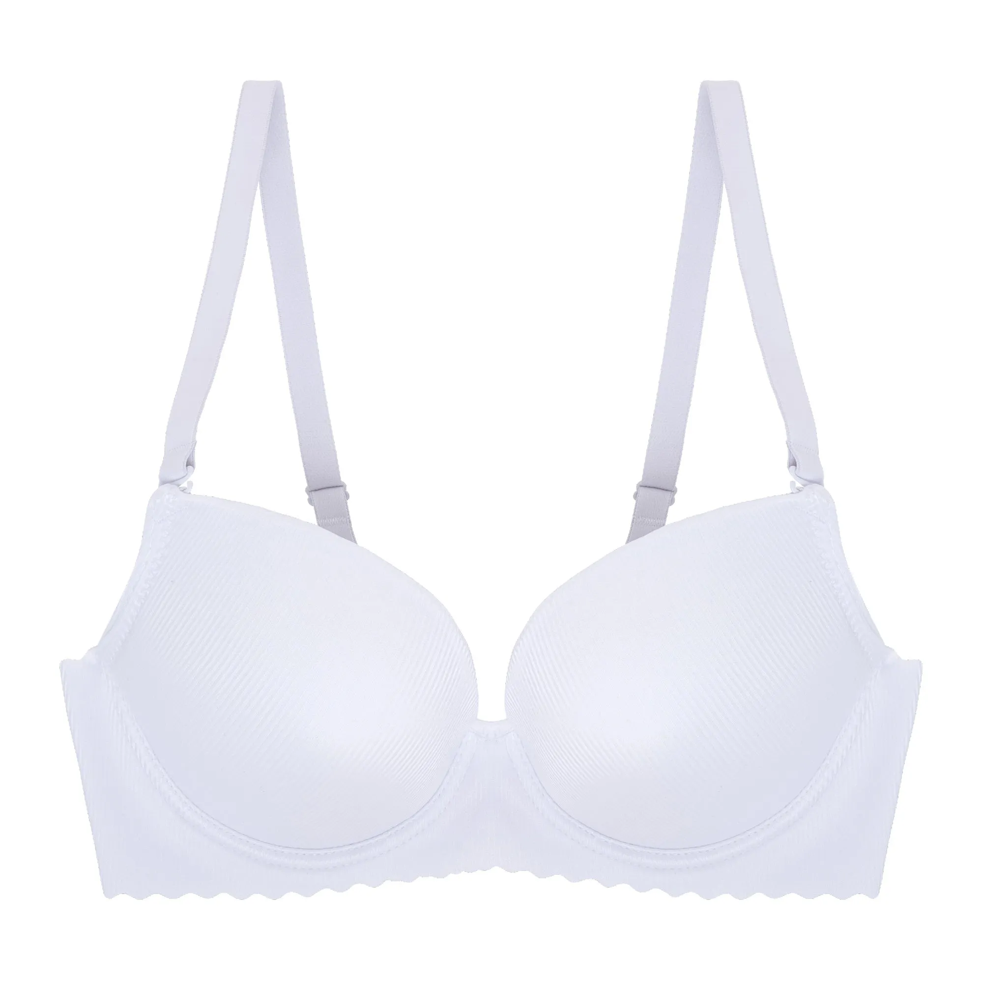 6 Pack Light Push Up Balconette Bras