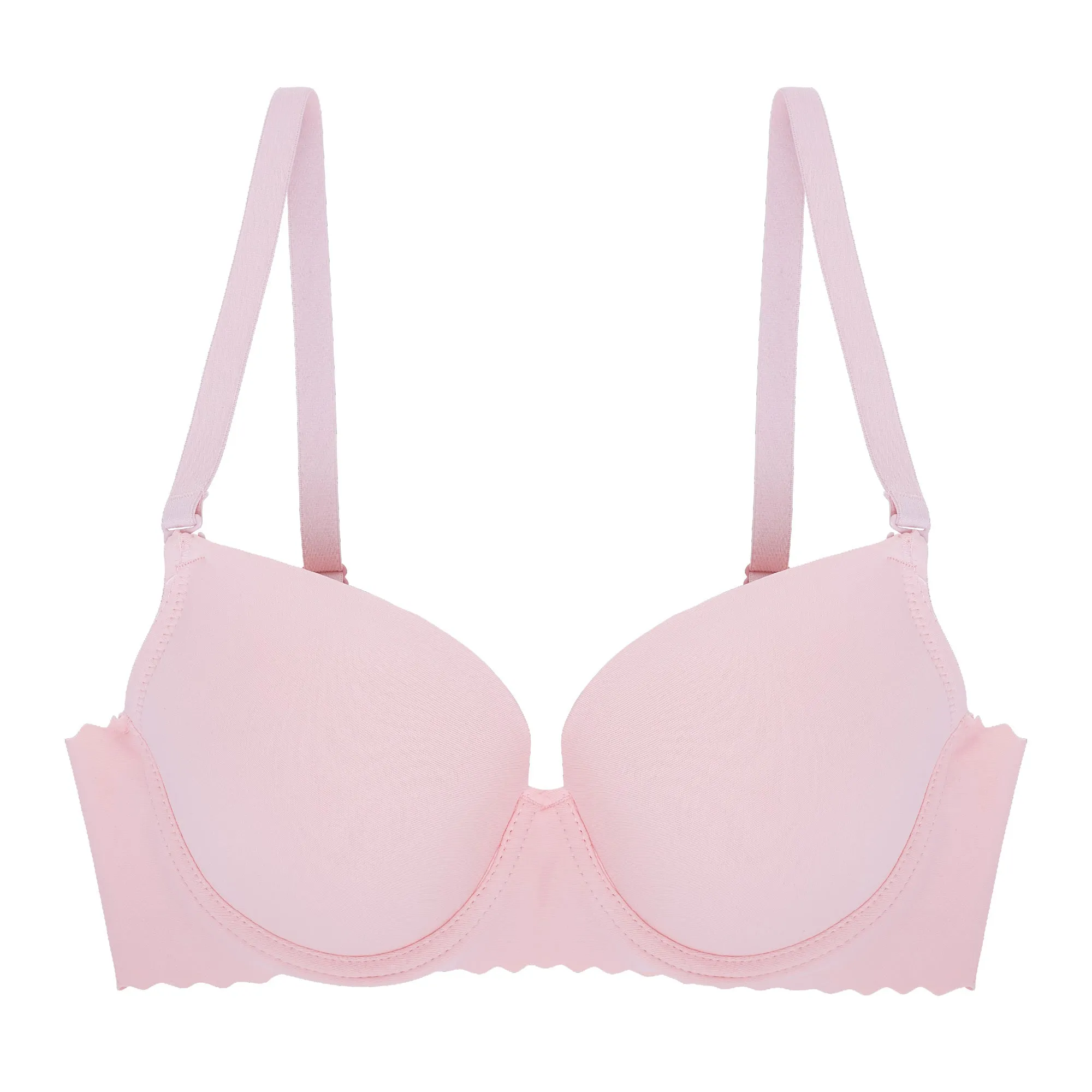 6 Pack Light Push Up Balconette Bras