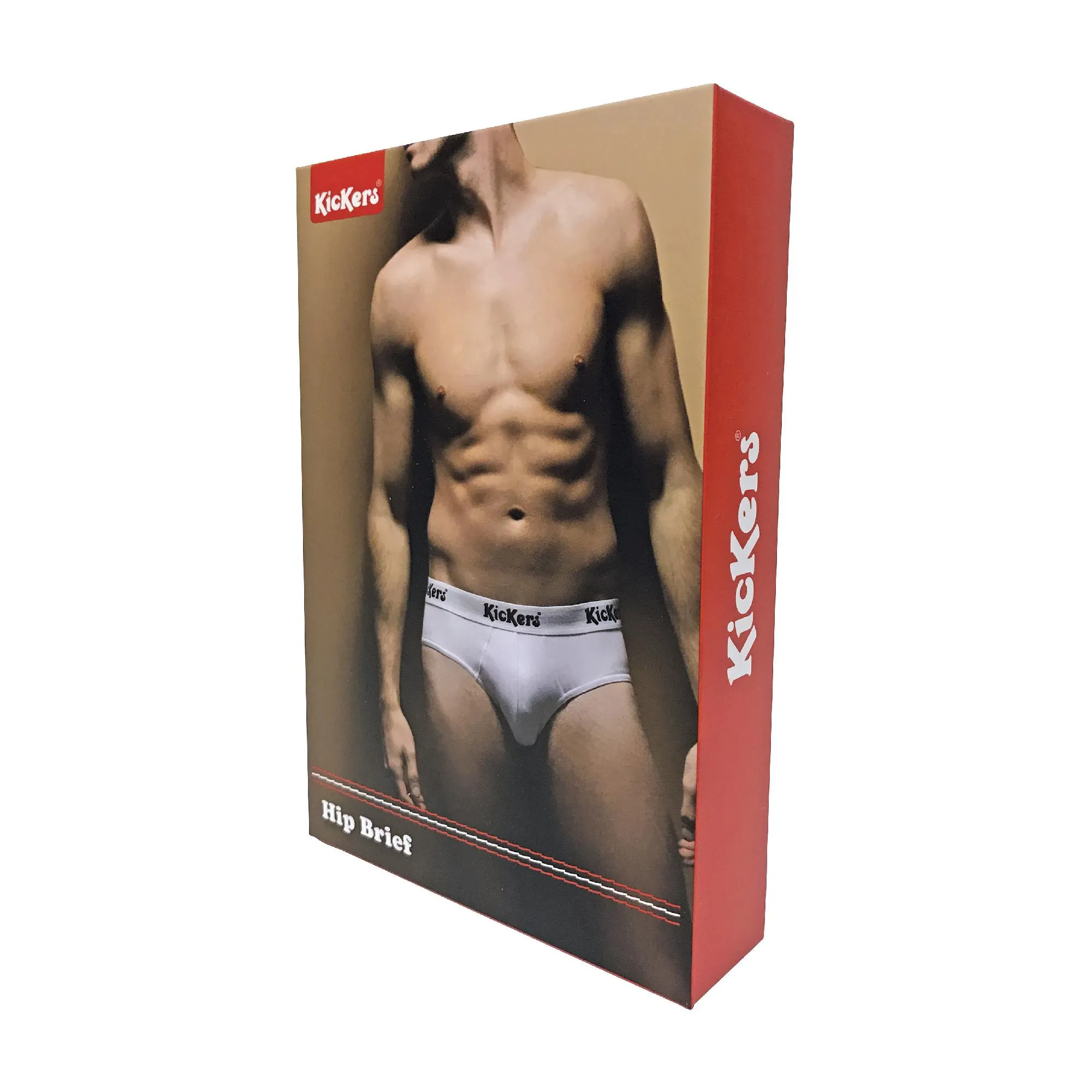6 Pack Mens Soft Breathable Plain Coloured Hip Briefs