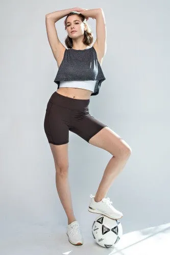 6" Butter Soft Bike Shorts with Side Pockets
