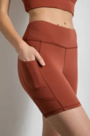 6" Butter Soft Bike Shorts with Side Pockets