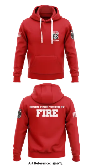 7th Engineer Battalion  Core Men's Hooded Performance Sweatshirt - 89NhTL