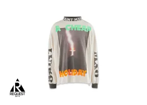 A Cheap Holiday L/S Tee "White"