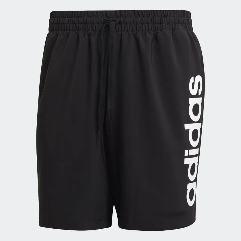 ADIDAS AEROREADY ESSENTIALS CHELSEA LINEAR LOGO SHORTS
