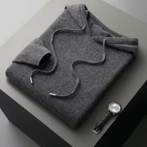 Adrianne | Classic Wool Knit Sweater for Men