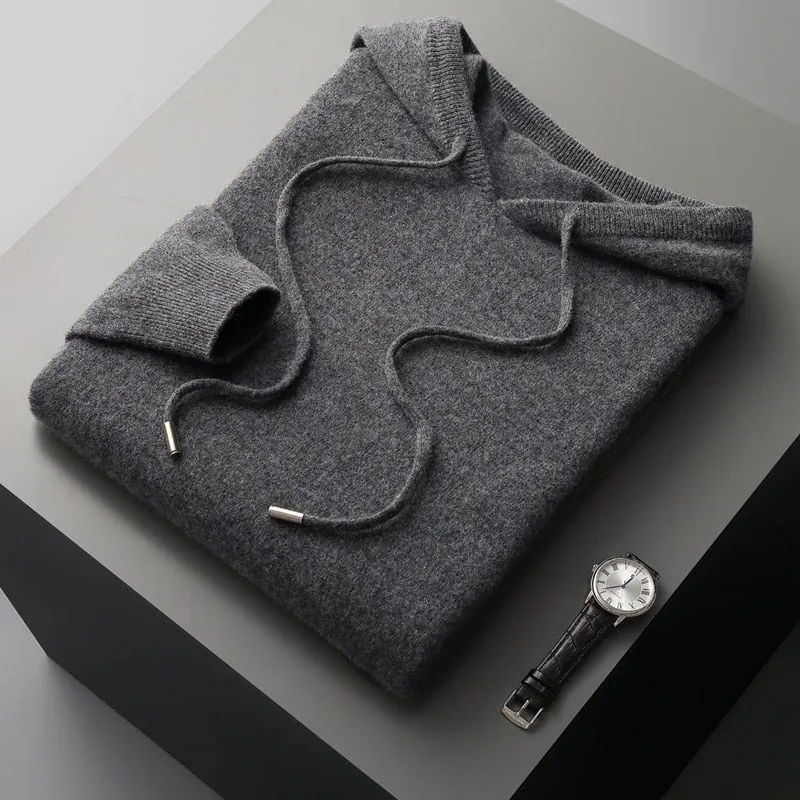 Adrianne | Classic Wool Knit Sweater for Men