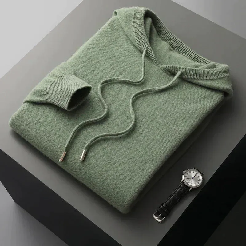 Adrianne | Classic Wool Knit Sweater for Men