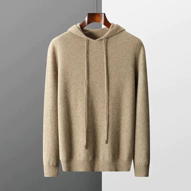 Adrianne | Classic Wool Knit Sweater for Men