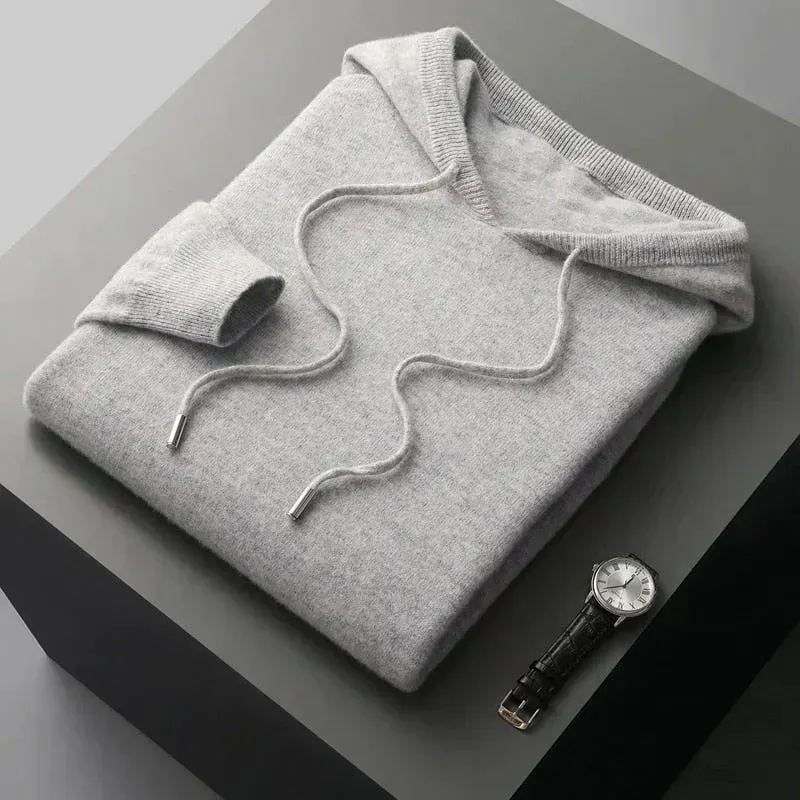 Adrianne | Classic Wool Knit Sweater for Men