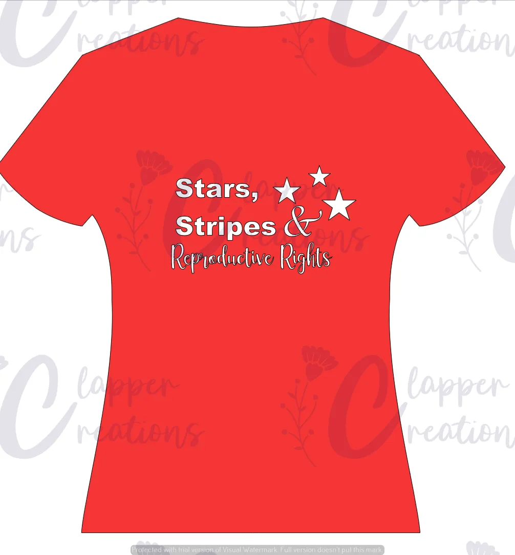 Adult Red: Stars, Stripes & Reproductive Rights
