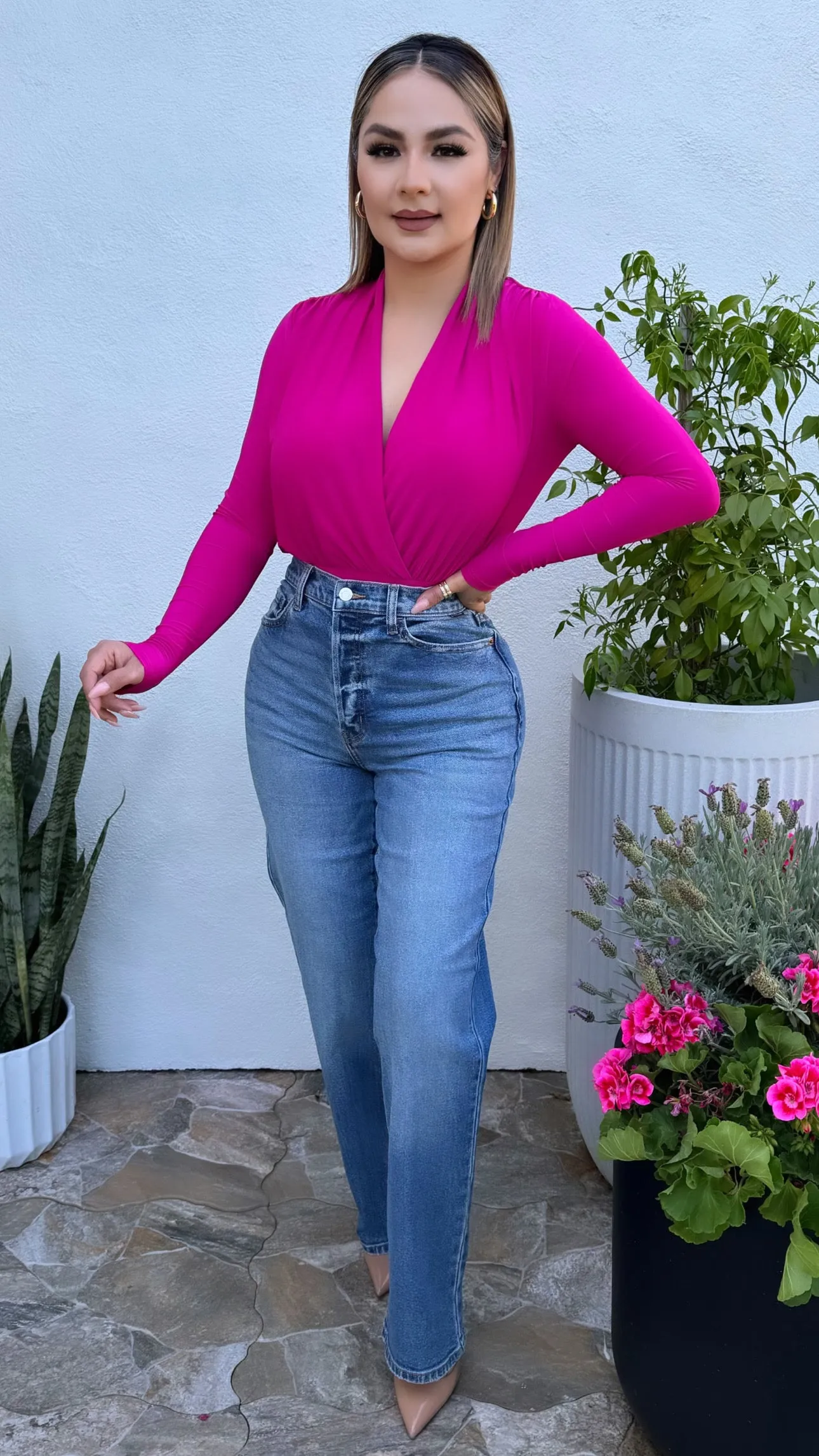 ALANI MAGENTA BODYSUIT
