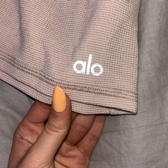Alo Yoga Micro Waffle Boy Shorts