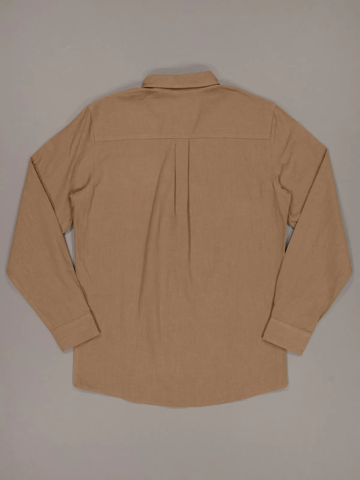 ANCHORAGE SHIRT - LIGHT BROWN