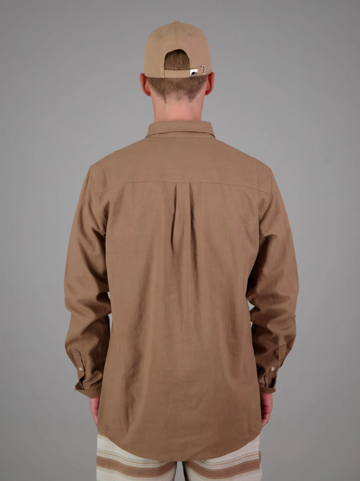 ANCHORAGE SHIRT - LIGHT BROWN