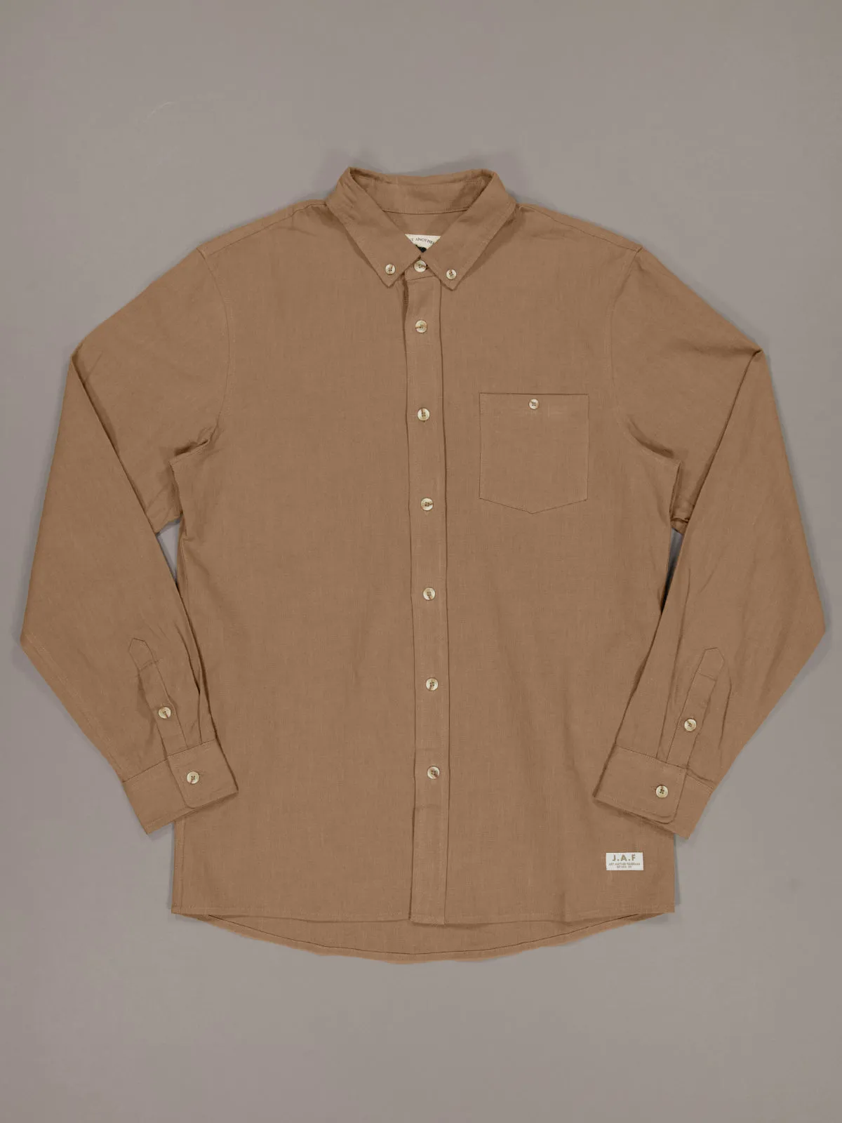 ANCHORAGE SHIRT - LIGHT BROWN