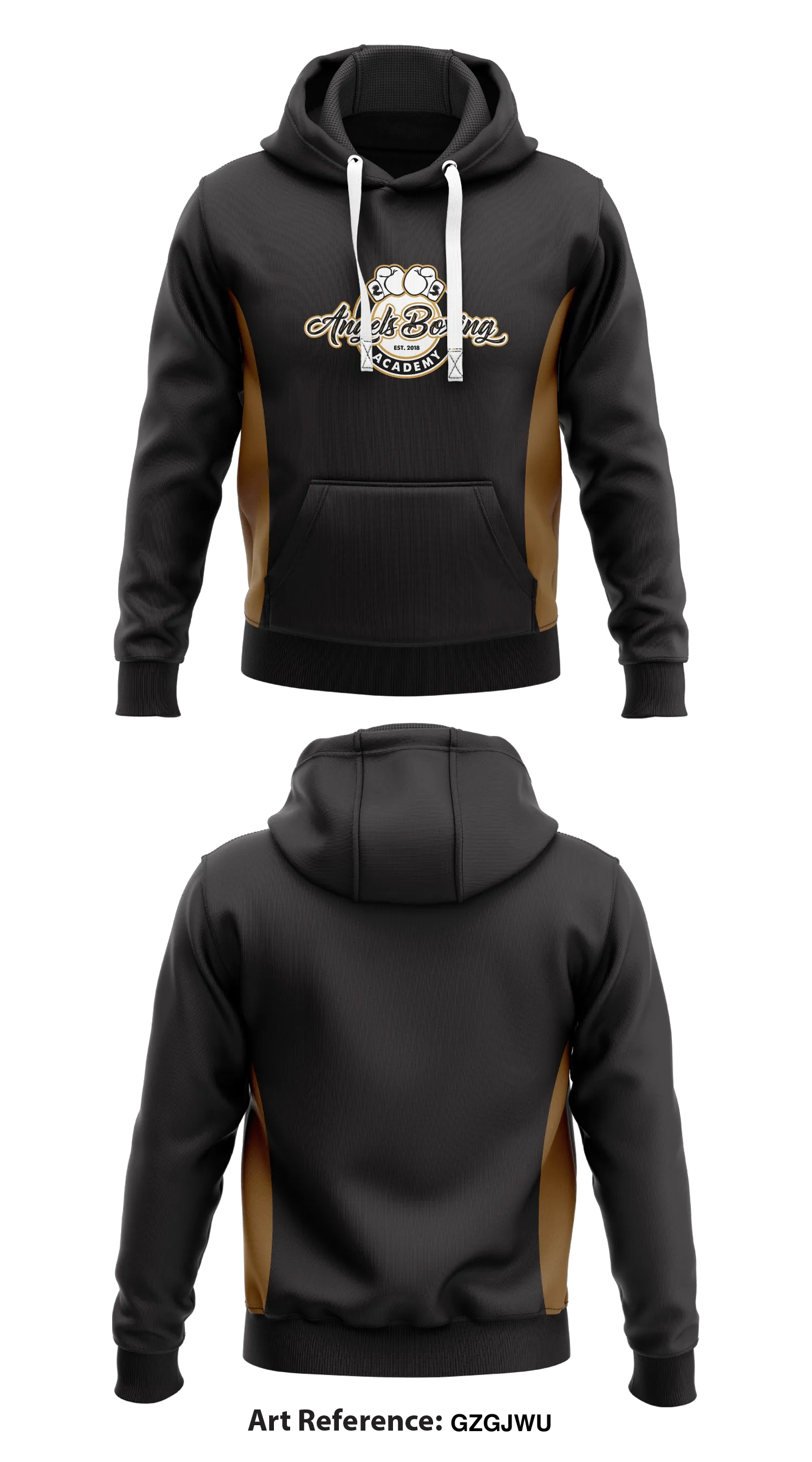Angel's Boxing Academy Store 1  Core Men's Hooded Performance Sweatshirt - gzgjwu