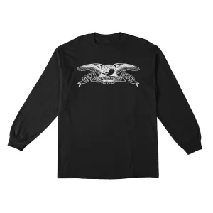 Anti Hero L/S T-Shirt Basic Eagle - Black / White