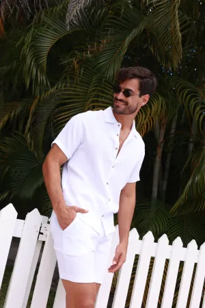 ARTESA WHITE MENS SHORTS