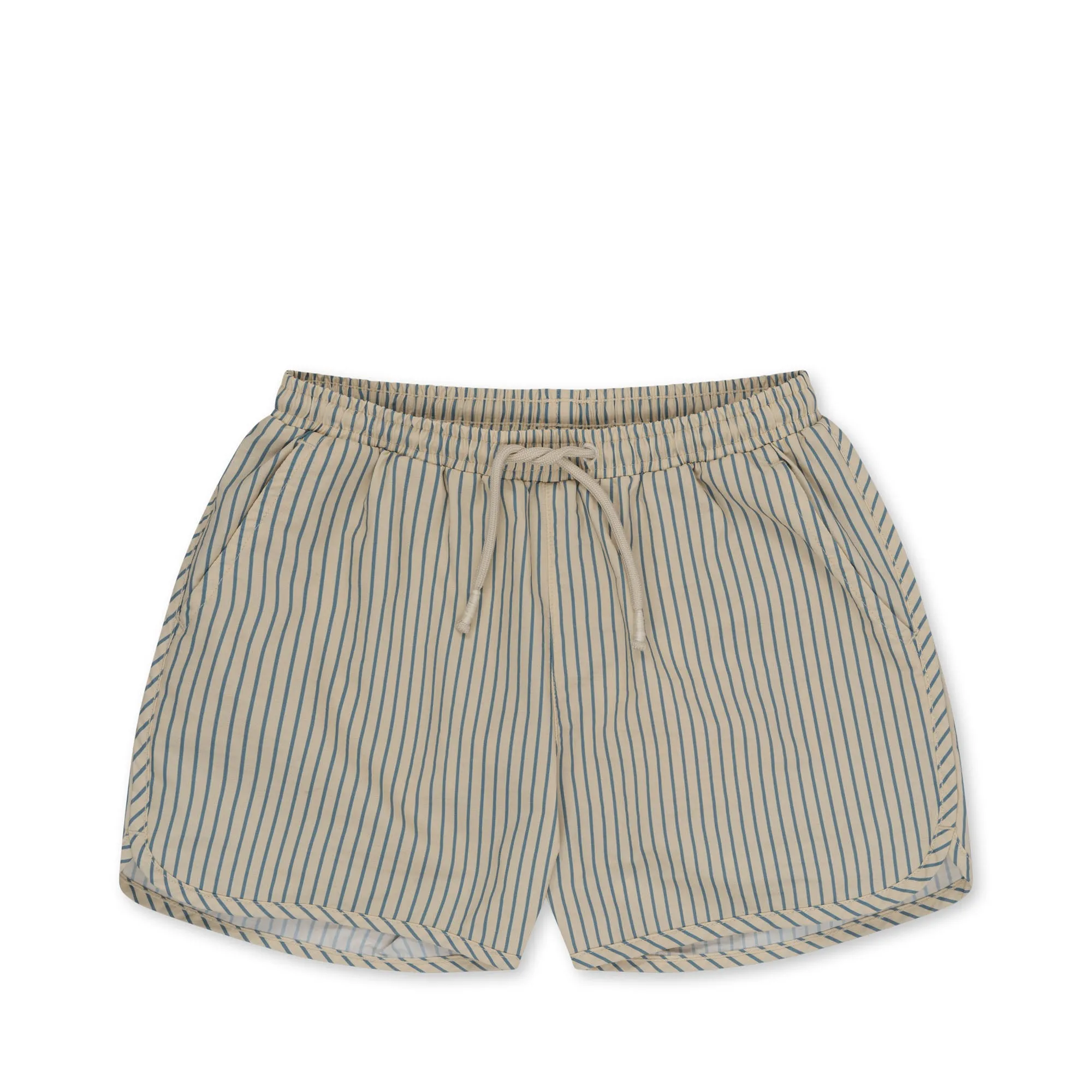 Asnou Swim Shorts, Stripe Blue