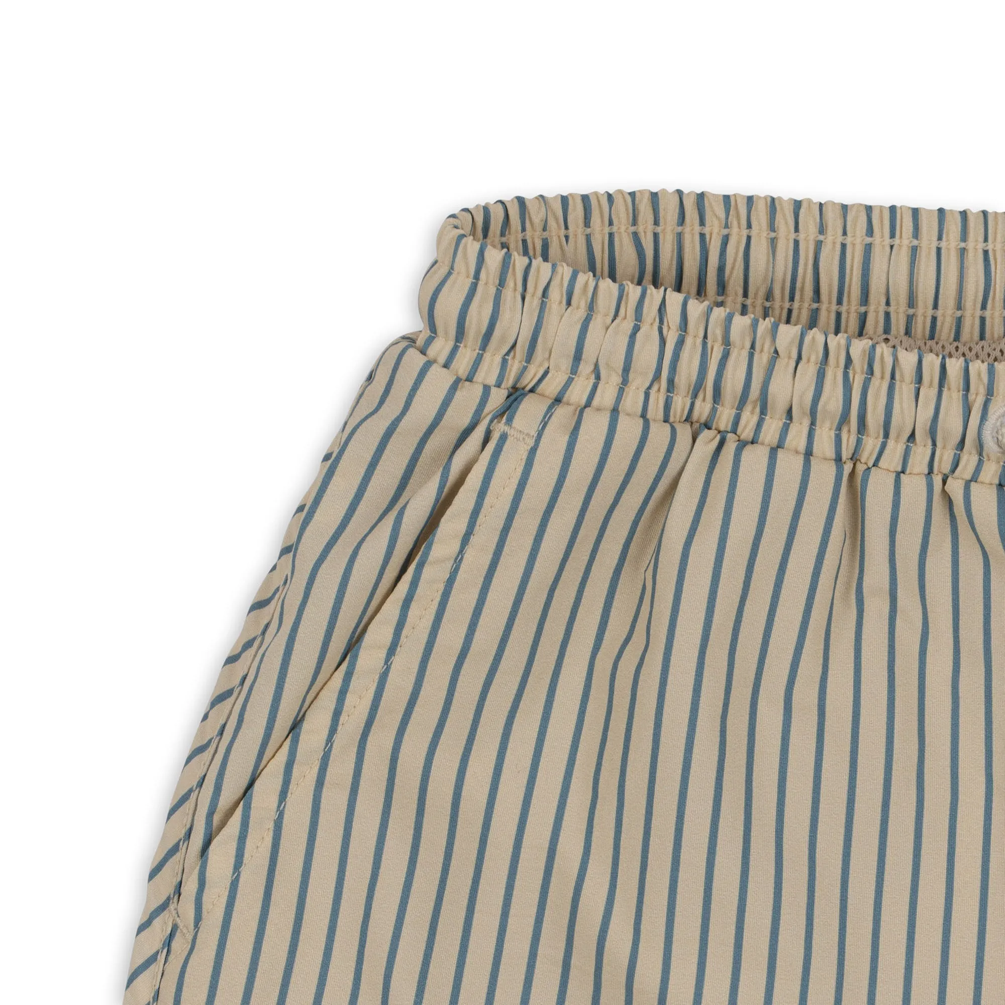 Asnou Swim Shorts, Stripe Blue