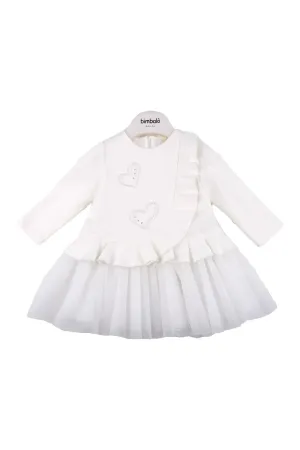 AW24 Bimbalo Girls Ivory Tulle Dress