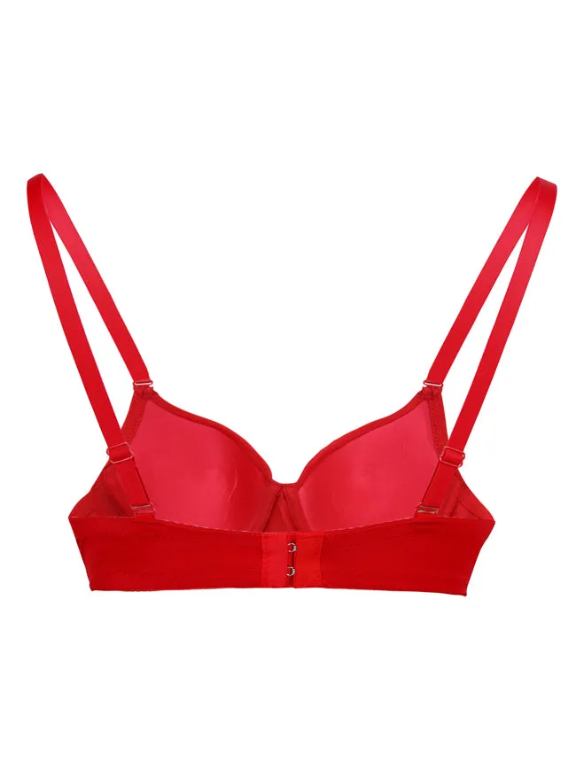 B Cup Fashion Metallic Rivets Wings Punk Clubwear Bra Top