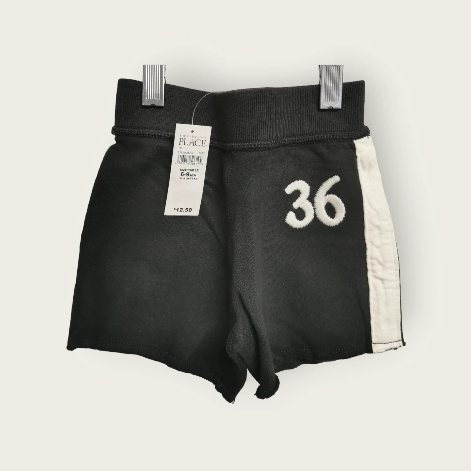BABY BOY SIZE 6/9 MONTHS - CHILDREN'S PLACE, Soft Cotton Shorts NWT B43