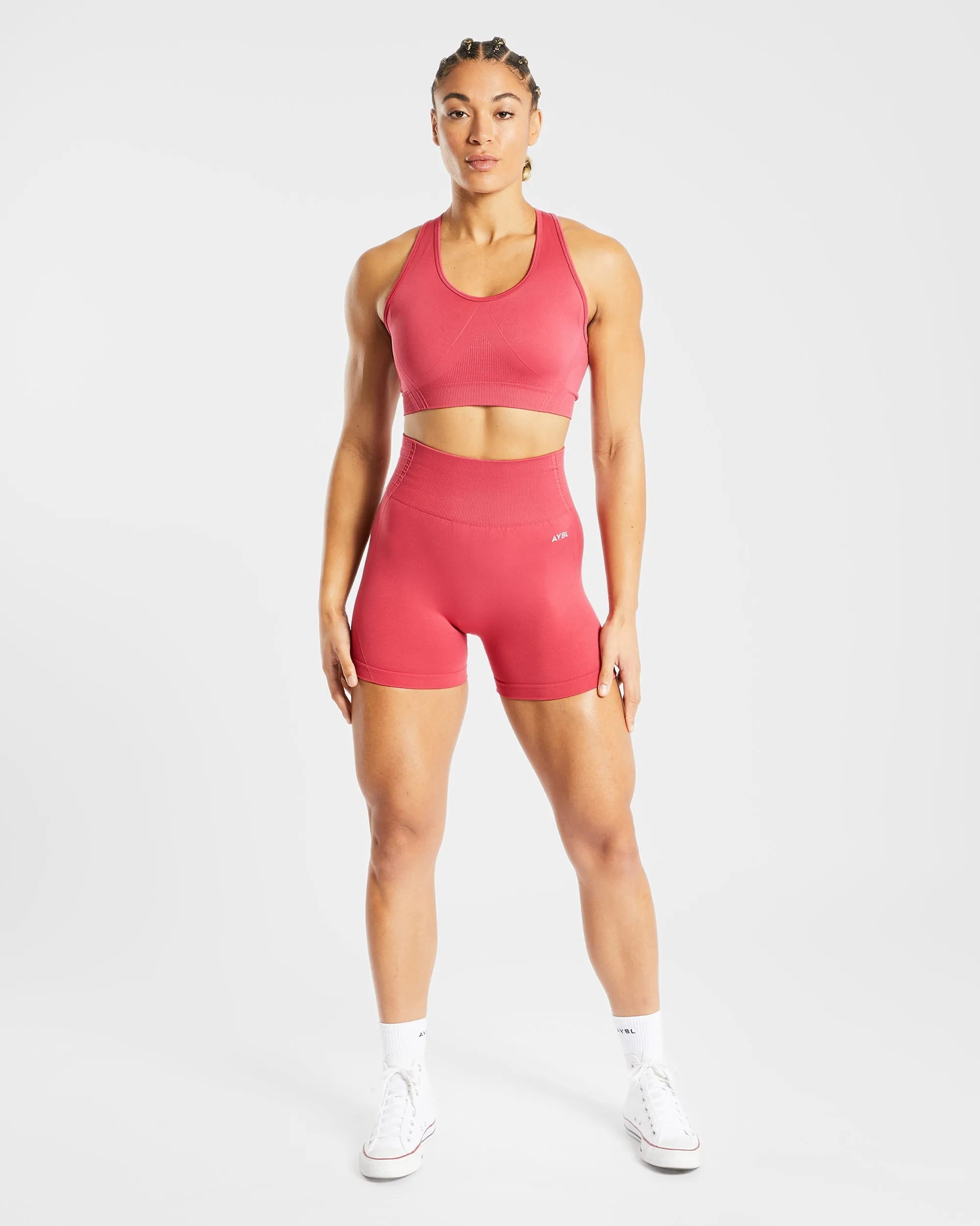 Balance V2 Seamless Shorts - Dusty Rose