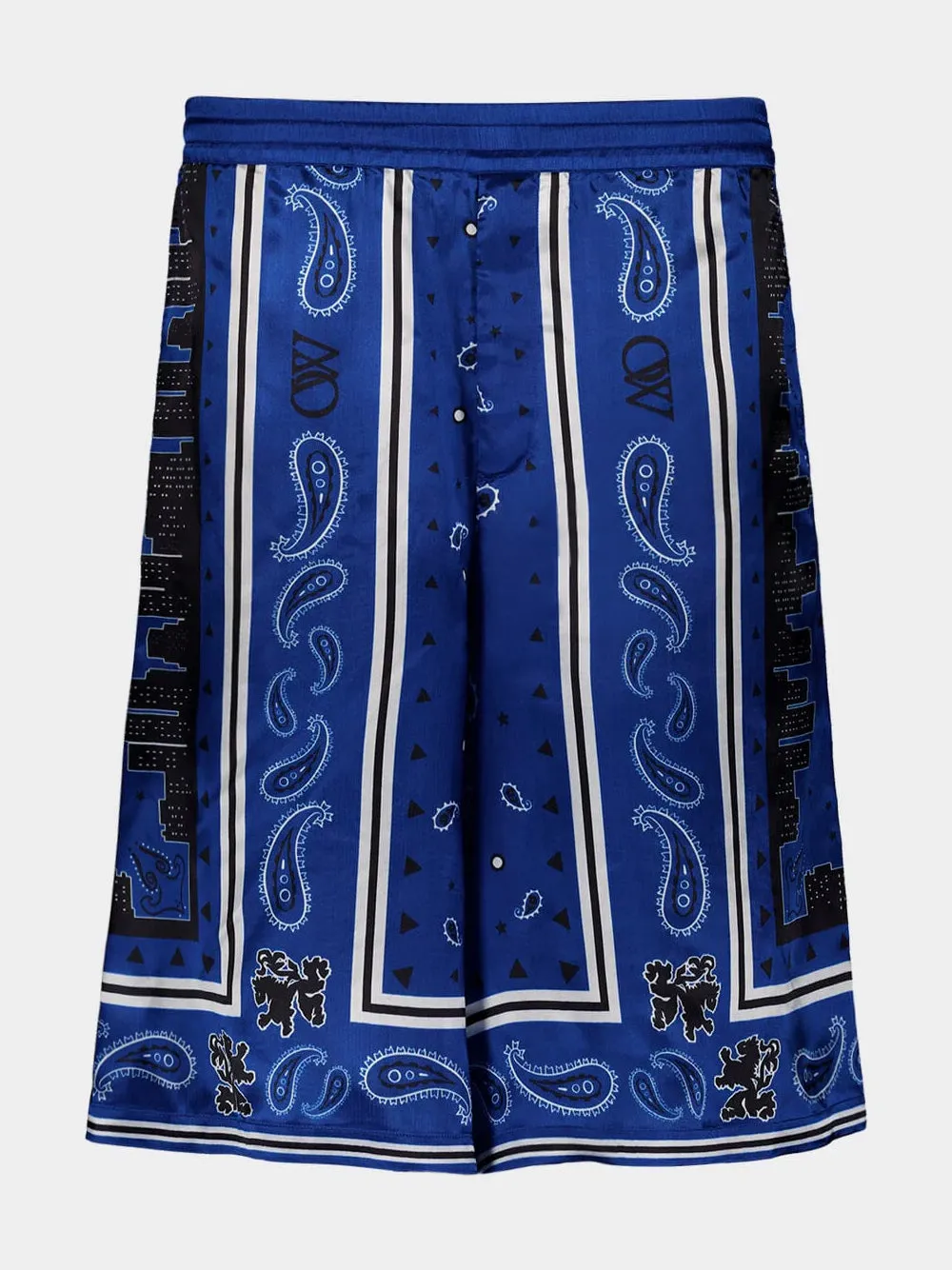 Bandana Print Shorts