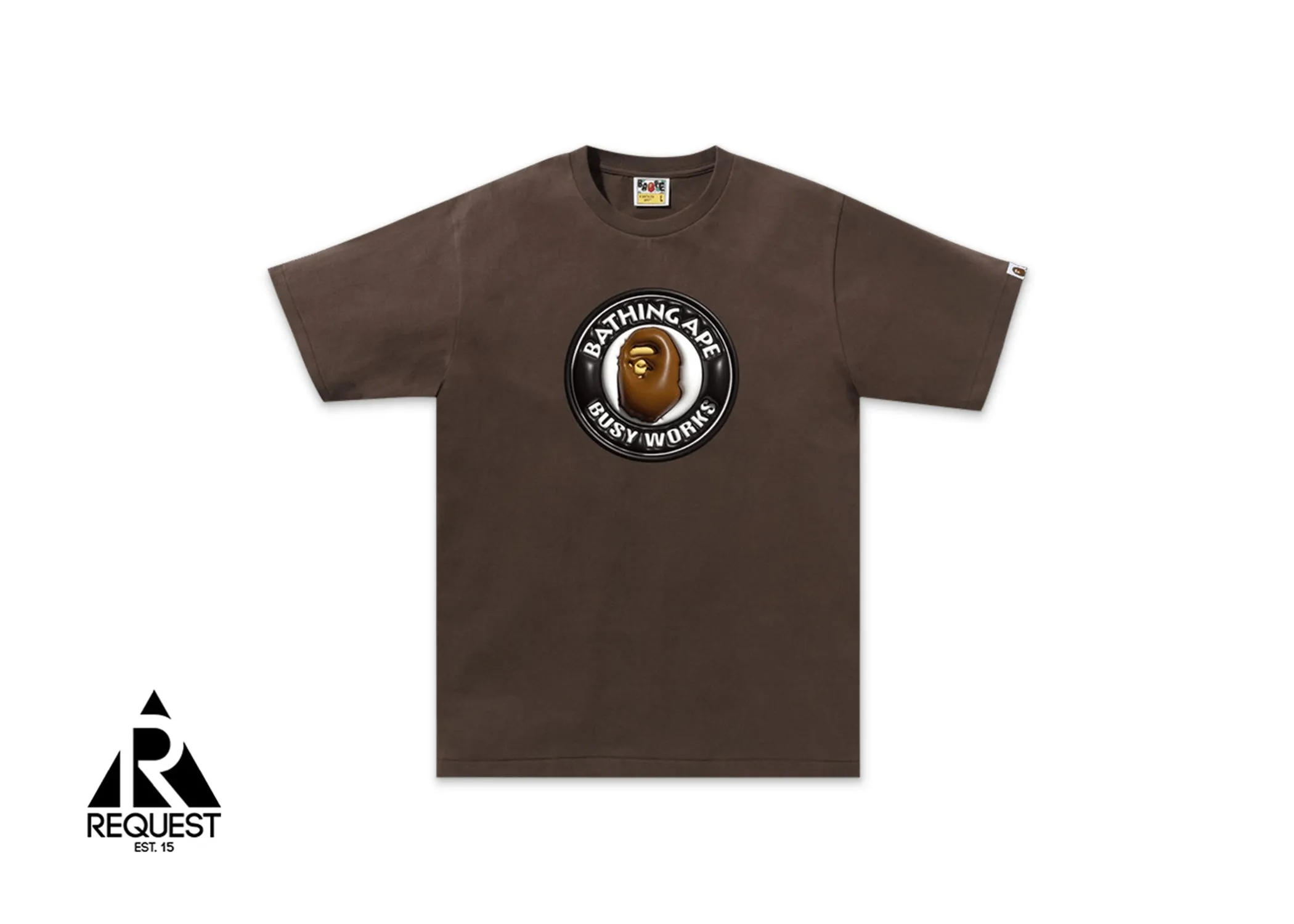 BAPE 3D Busy Works Tee (SS24) "Brown"