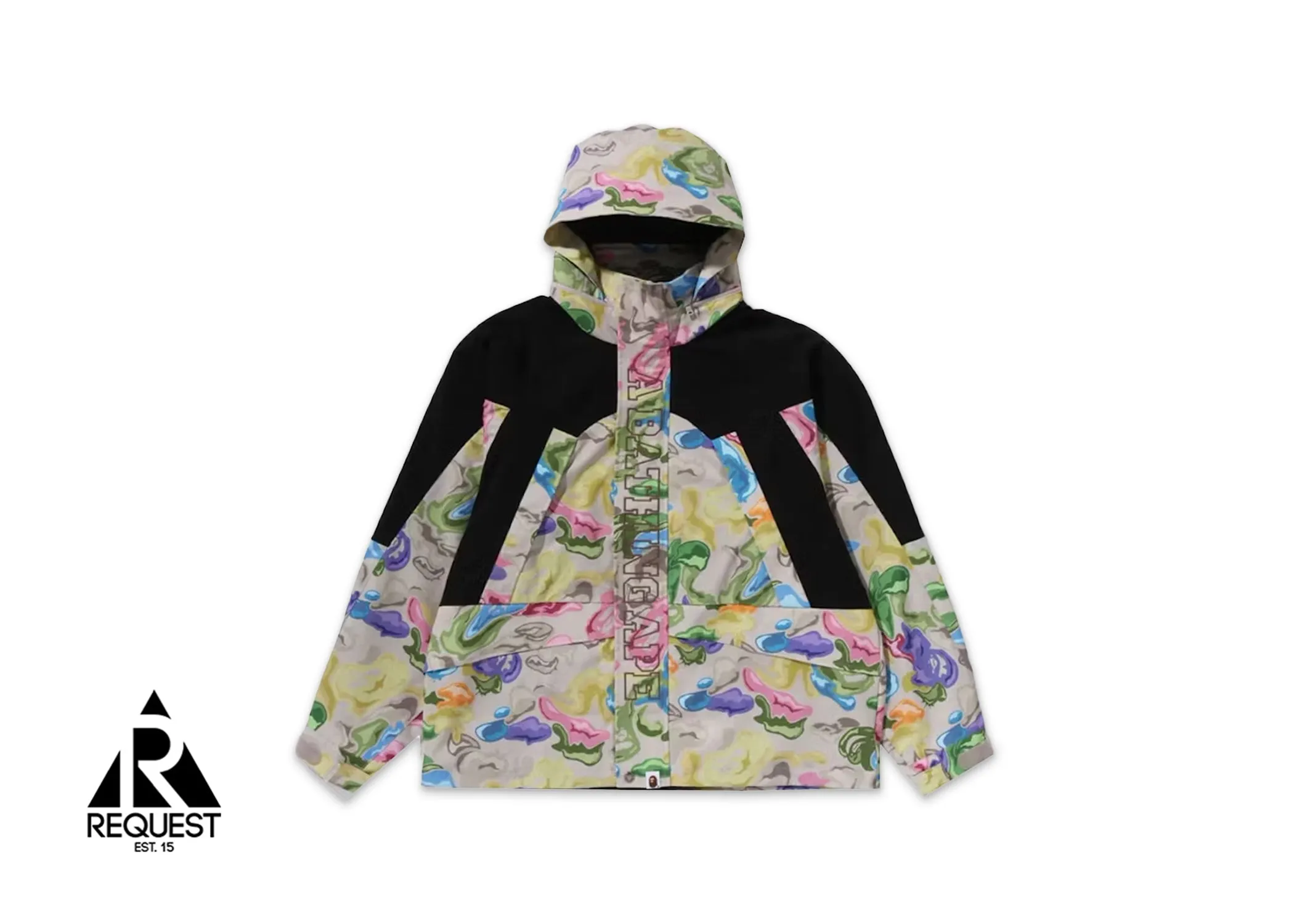 BAPE Art Camo Snowboard Jacket "Multi"