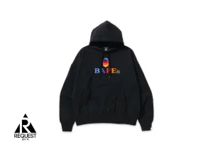 BAPE Embroidery Loose Fit Hoodie "Black"