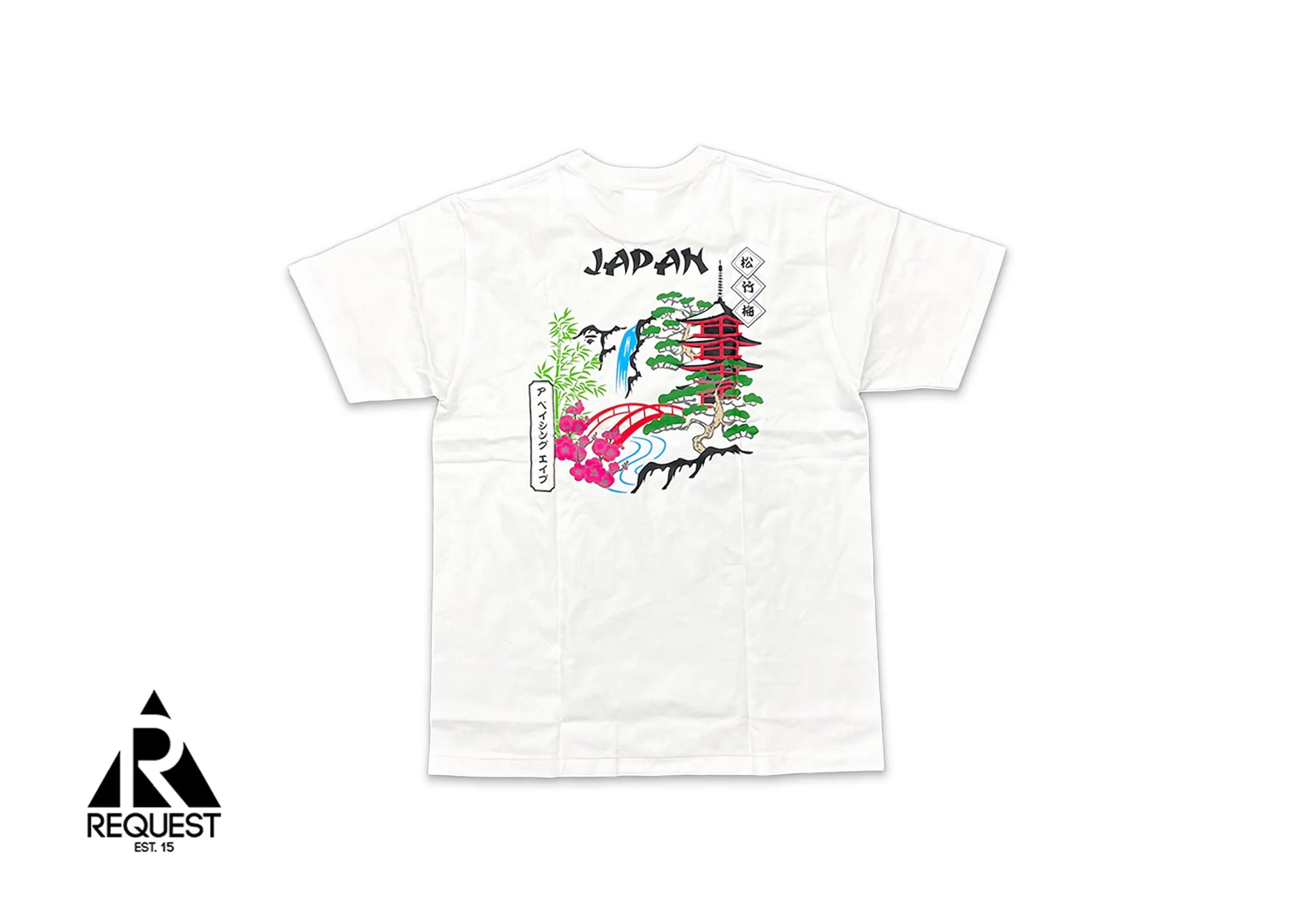BAPE Japan Souvenir Tee "White"