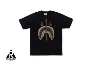 BAPE Shark Tee (SS24) "Black/Navy"