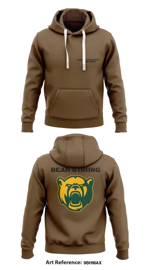 Baylor University Army ROTC Store 1  Core Men's Hooded Performance Sweatshirt - 9bhmAx