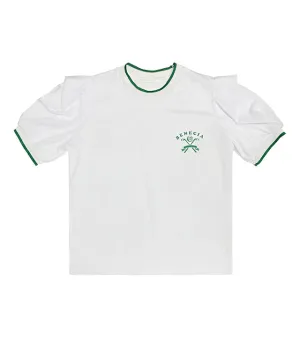 BENECIA 12 Green Line Puffy - Ivory